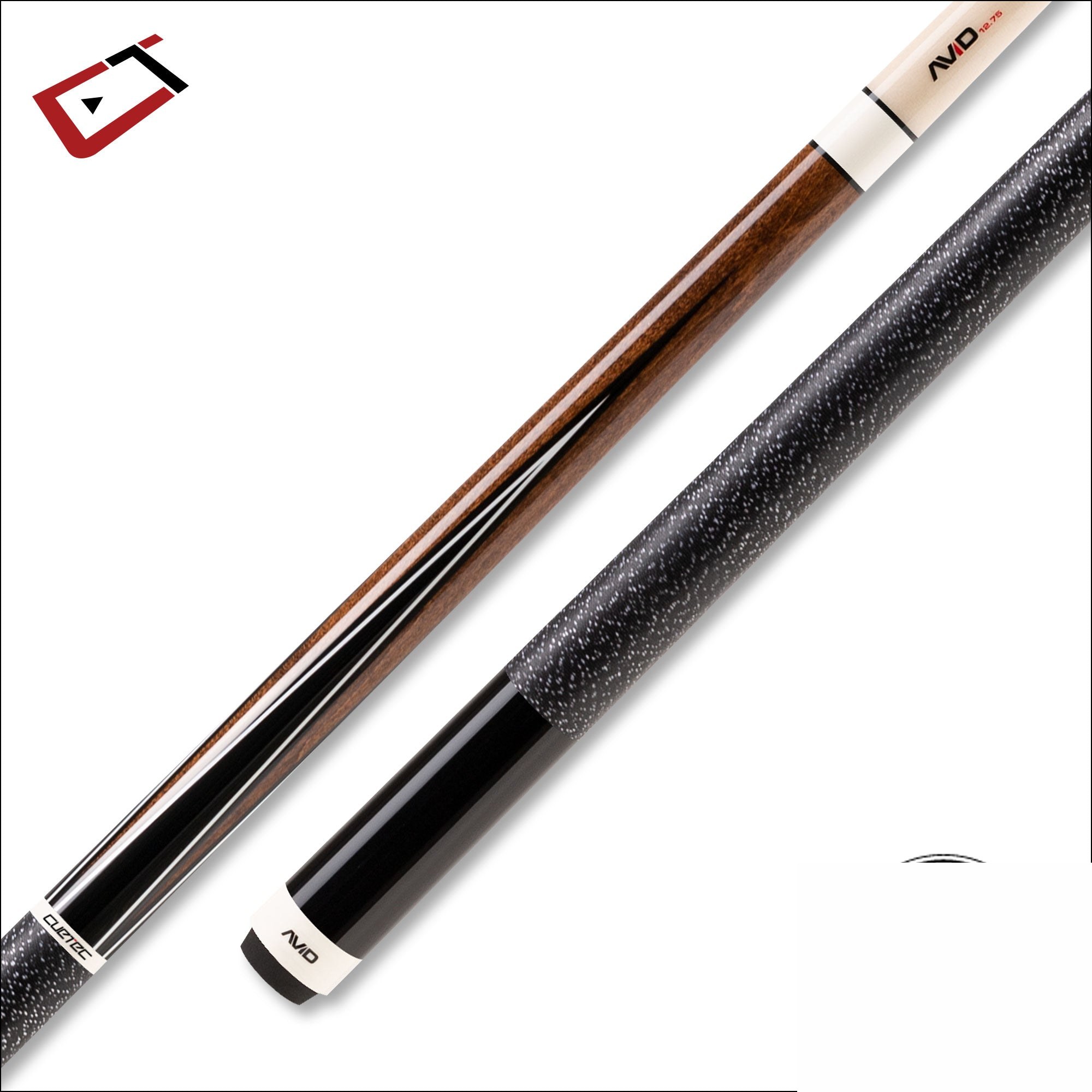 Cuetec AVID Era Sneaky Pete 4 Point Brown and Creme with Linen Wrap Pool Cue