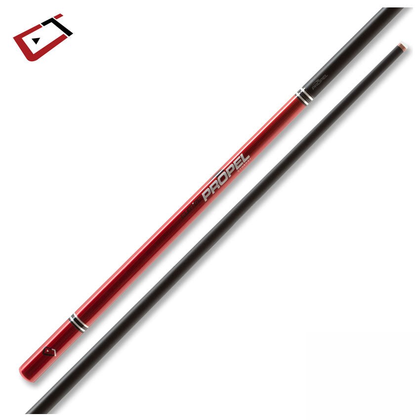 Cuetec Cynergy Ruby Red Propel Carbon Fiber Jump Cue 95-141R