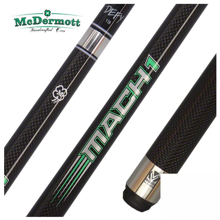 Mcdermott Vanquish Mach 1 Carbon Fiber No Wrap Break Cue - VQM1