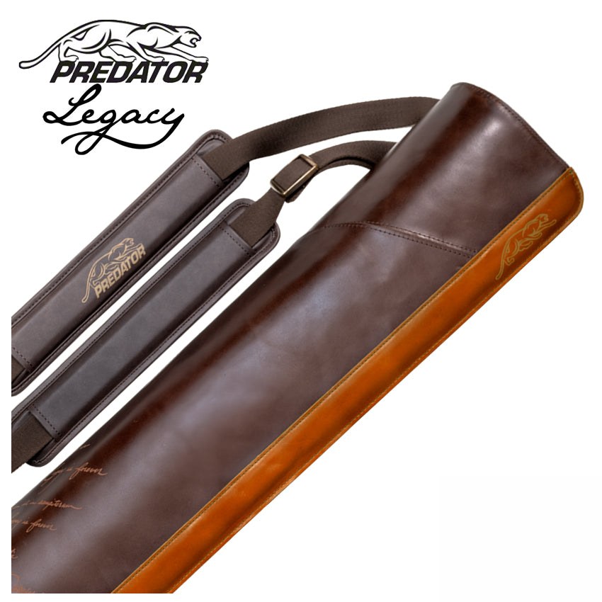 Predator Limited Edition Legacy 2x4 Soft Pool Cue Case - Dark Brown
