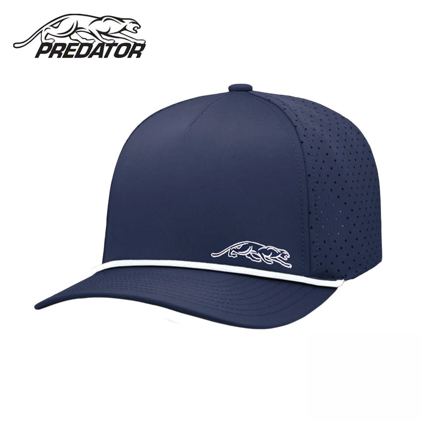 Predator Navy Blue Laser Vent Adjustable Hat