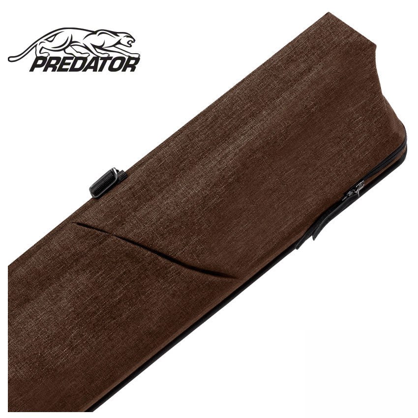 Predator Urbain Brown Butterfly Style 2x4 Soft Pool Cue Case - PREU2x4BRNS