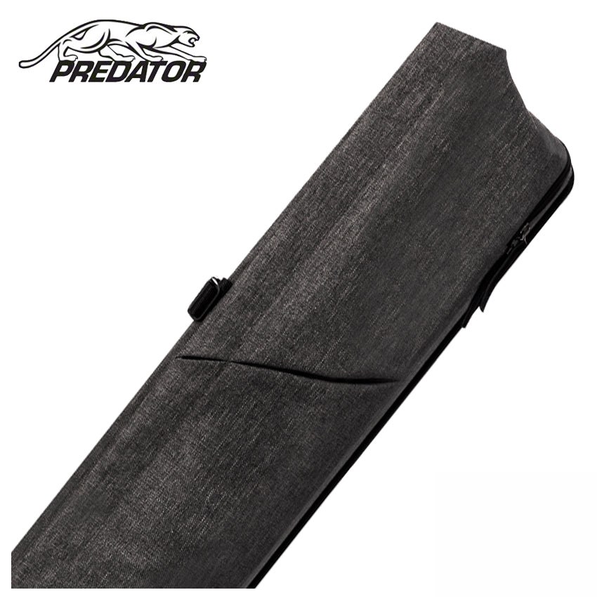 Predator Urbain Dark Gray Top Zip 2x4 Hard Pool Cue Case - PREU2X4DGRYH